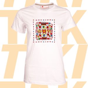 Tshirt white shevica Sun big
