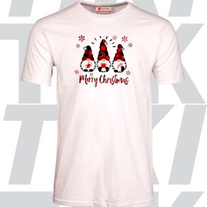 Тениска Merry Christmas джуджета