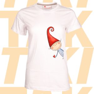 Дамска тениска Елф със сърчице