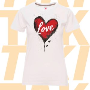 Дамска тениска за Свети Валентин Love Me