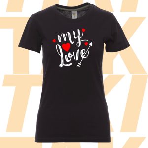 Дамска тениска за Свети Валентин My love