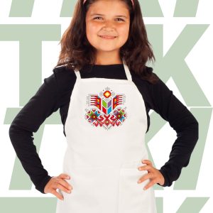 Детска престилка с шевица за момиче