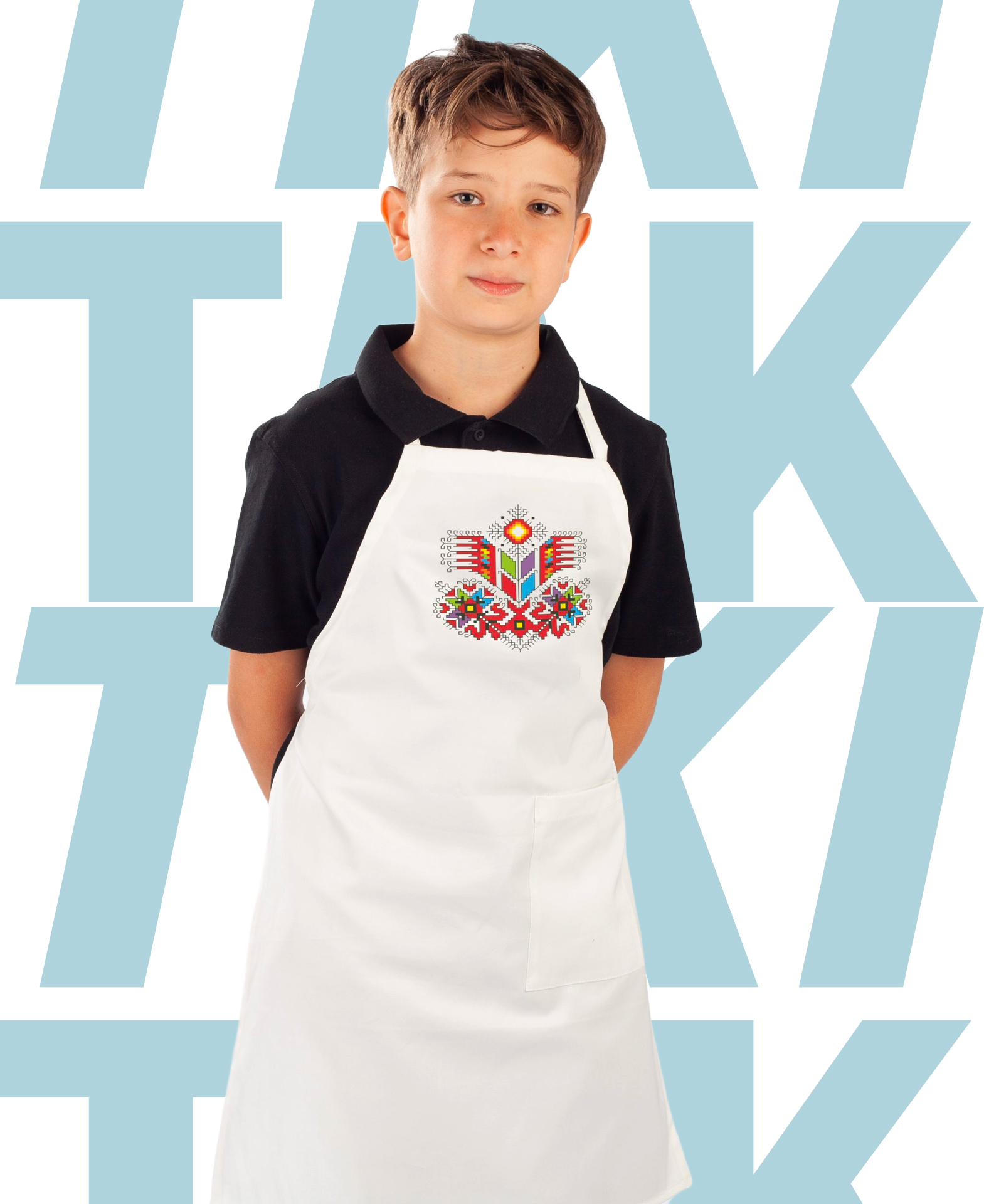 Детска престилка с шевица - Image 2