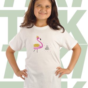 Детска тениска за момиче Flamingo