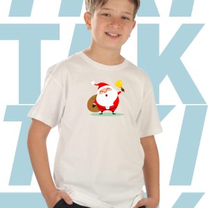 Детска тениска за момче Santa Clause with bell